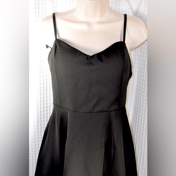Choies Dark Angel With Wings Little Black Dress Women’s Size Large. - Picture 3 of 9